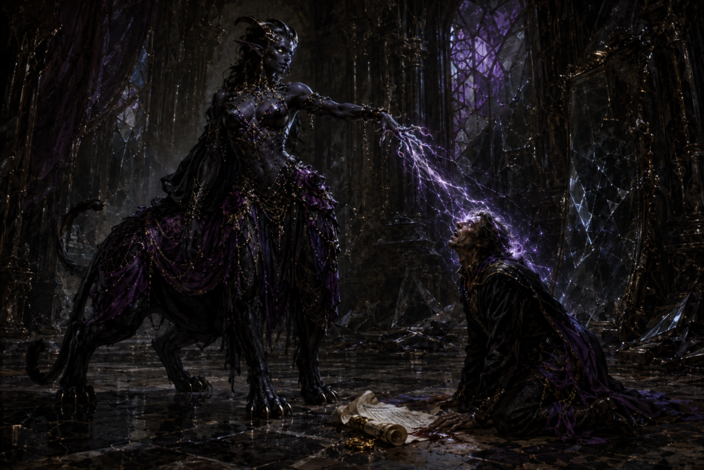 Euosha, Concubine of Graz’zt – Unique Lamia