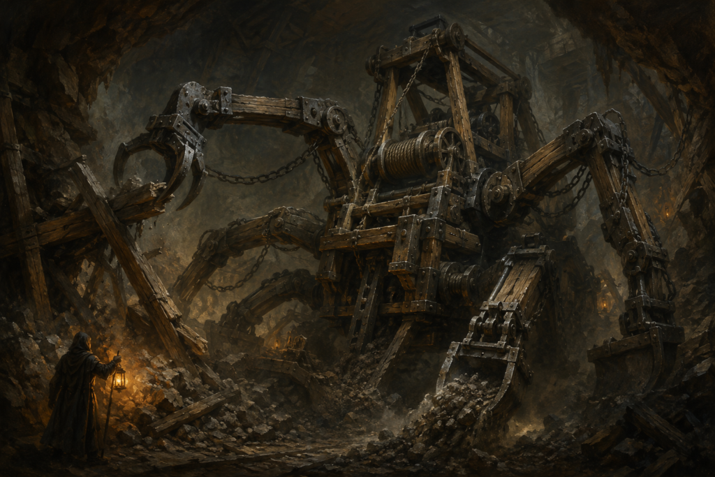 Fantastic Machine Spell: Conjure the Clattering Engine of Arcane Craft