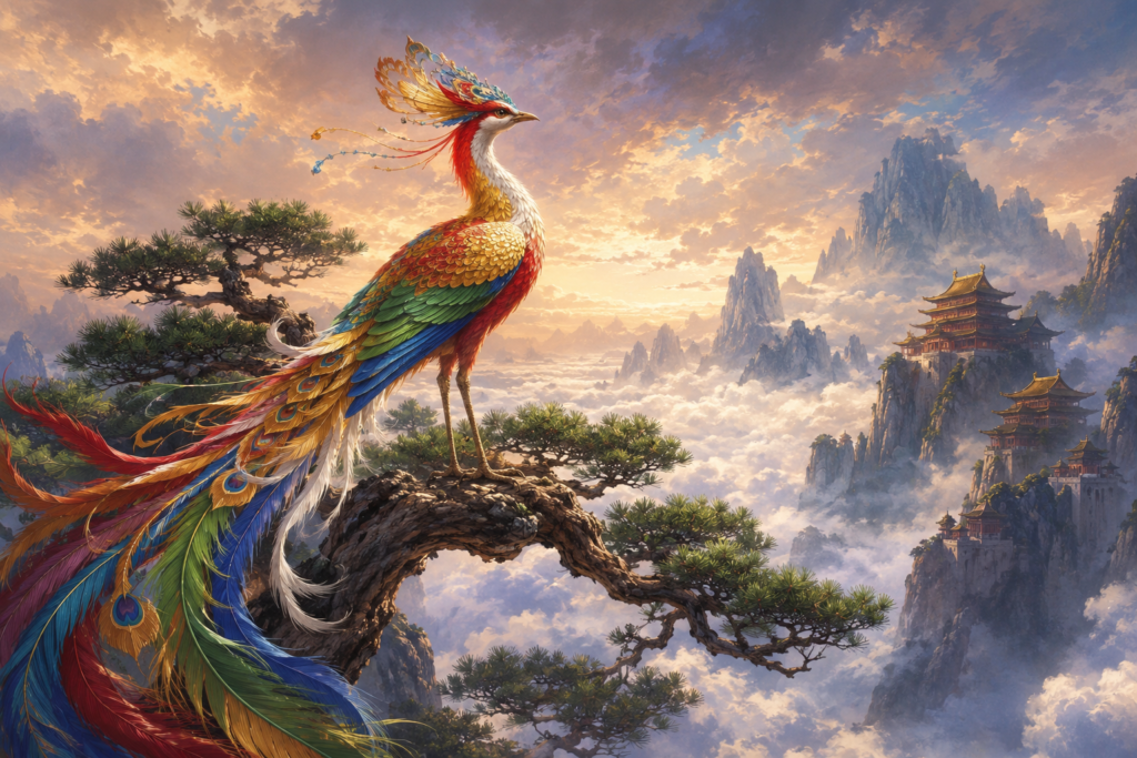 Fenghuang, Sovereign Bird of Auspicious Rule