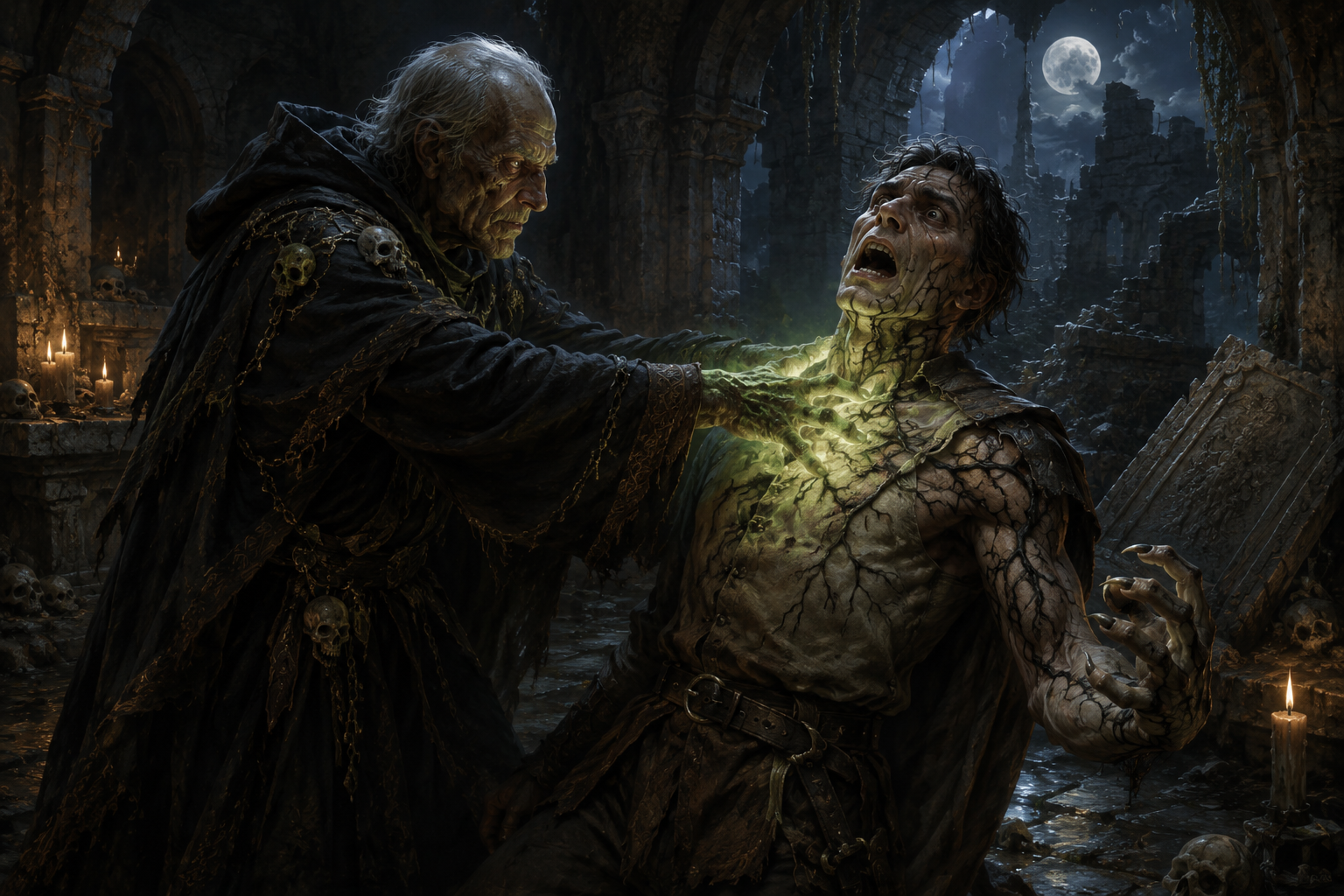Ghoul Gauntlet Spell – The Necromancy That Turns the Living into Ghouls