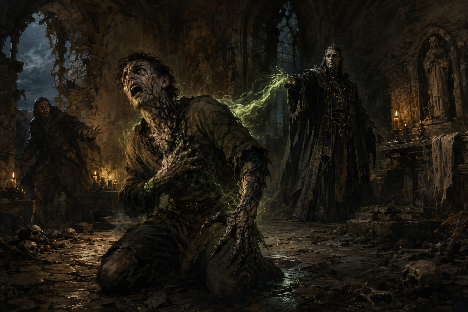 Ghoul Gauntlet Spell – The Necromancy That Turns the Living into Ghouls