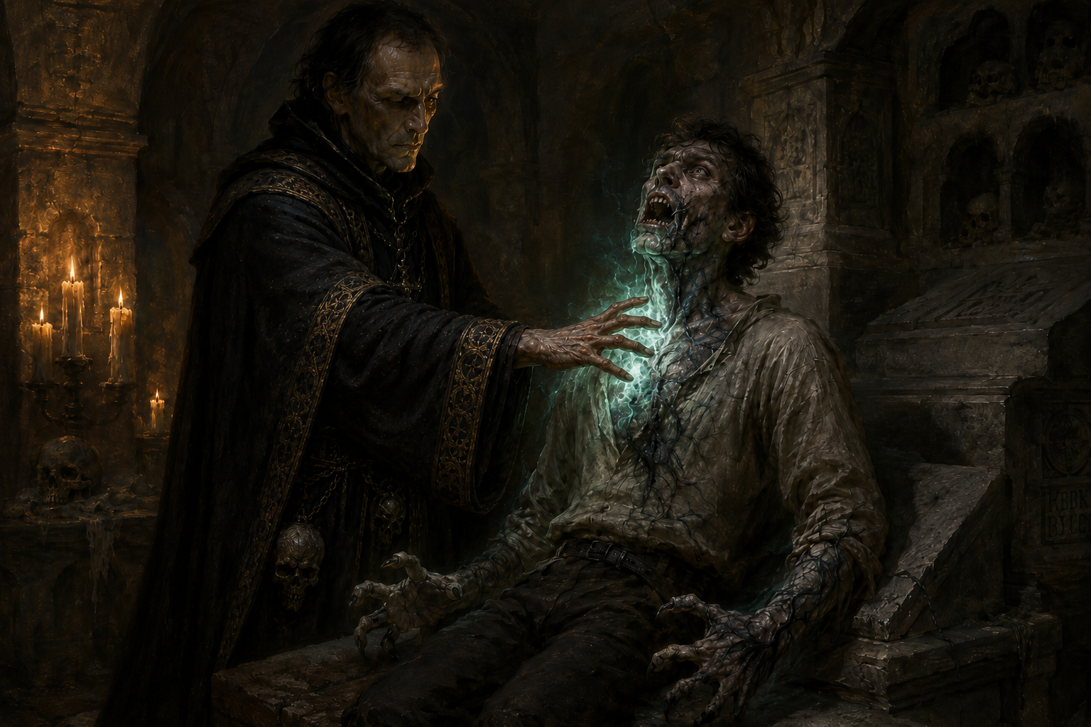 Ghoul Gauntlet Spell – The Necromancy That Turns the Living into Ghouls