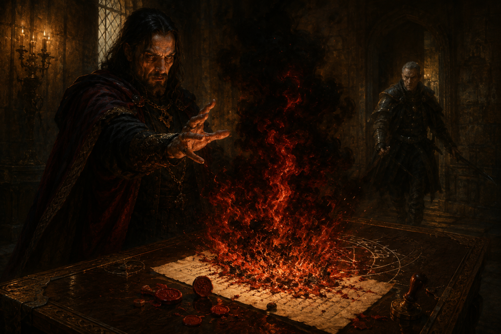 Hellfire Spell – Diabolic Fire Magic