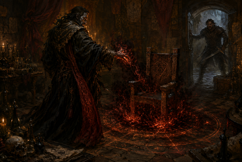 Hellfire Spell – Diabolic Fire Magic
