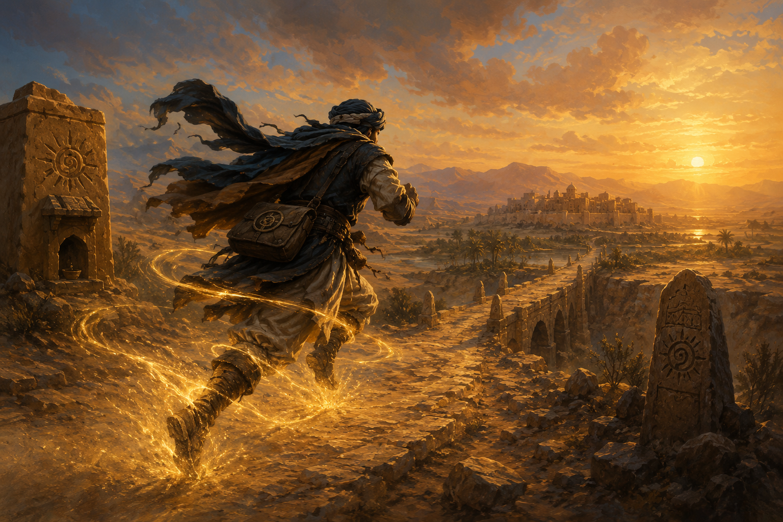 Longstrider Spell - Speed, Scouting, Pursuit, and Travel Magic