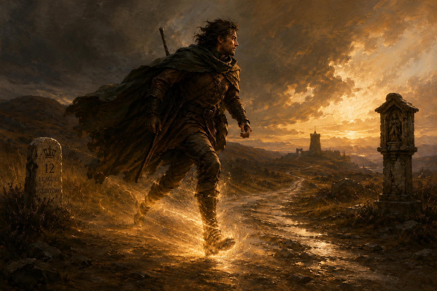 Longstrider Spell - Speed, Scouting, Pursuit, and Travel Magic