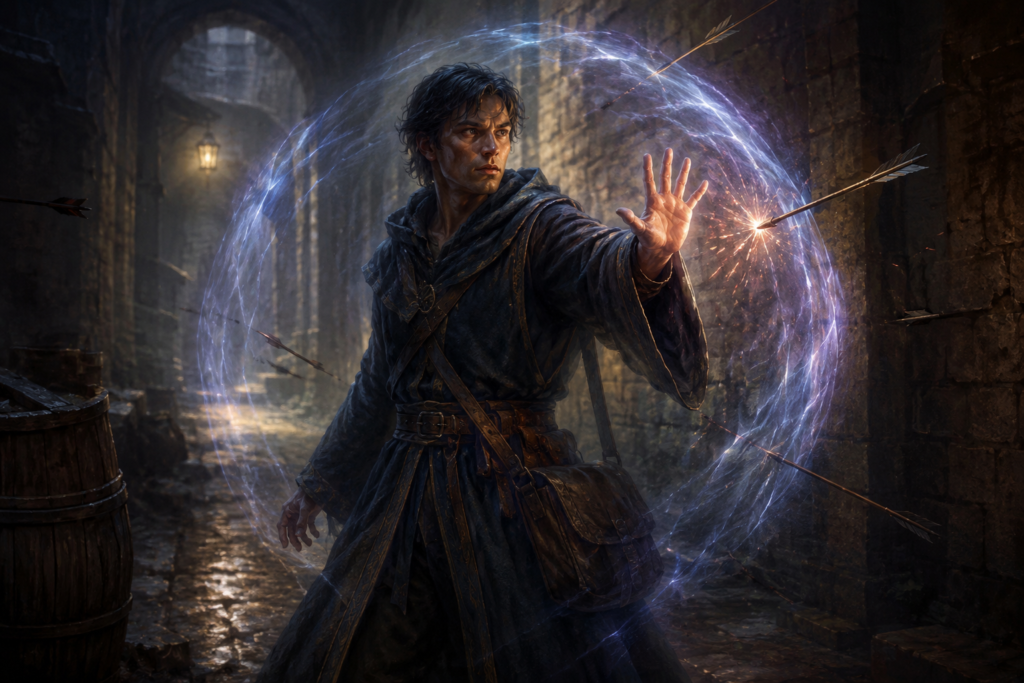 Mage Armor Spell – Invisible Force Armour