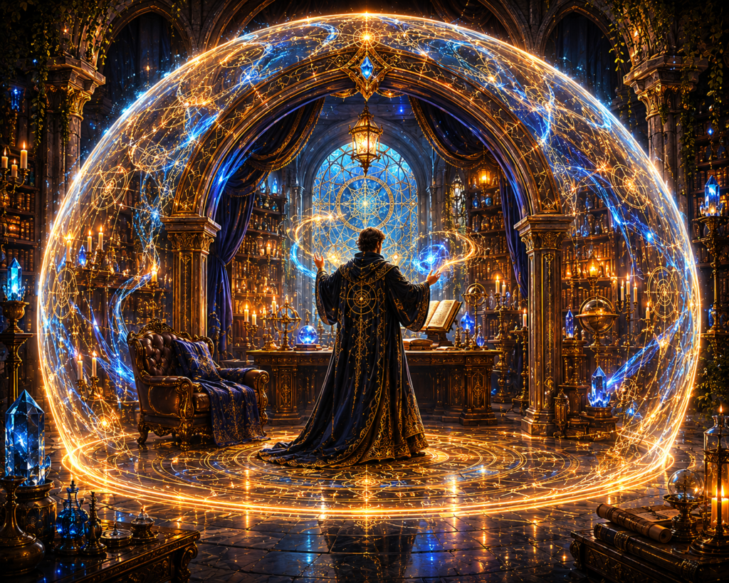 Mage’s Private Sanctum Spell: Privacy Ward, Anti-Scrying Magic, and Secret Council