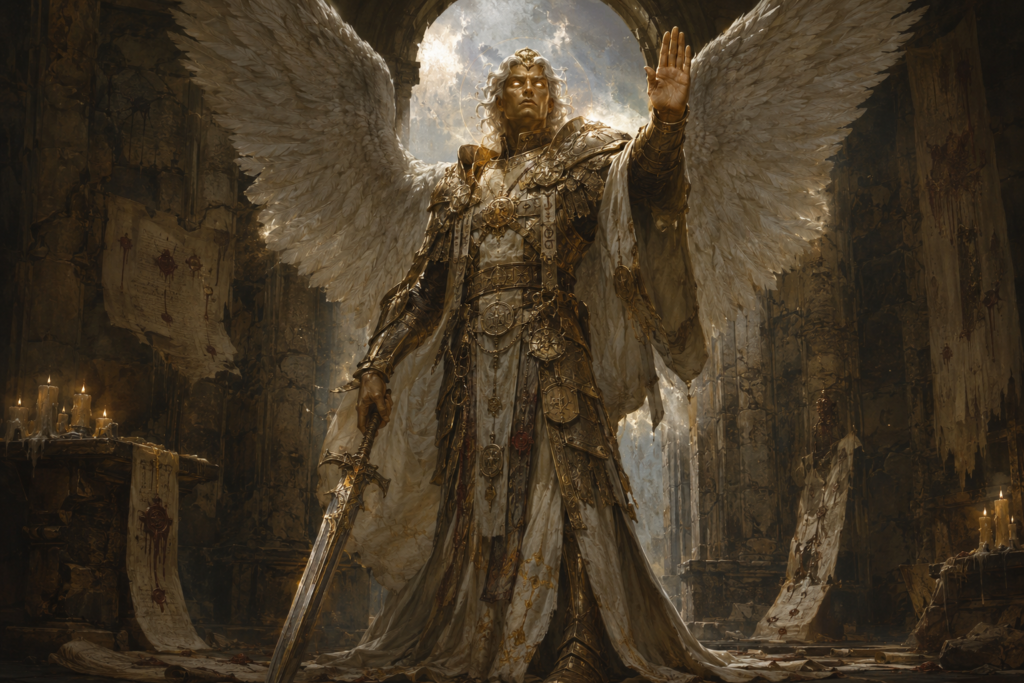 Angel Malakhim: Celestial Messenger of Oath and Judgement