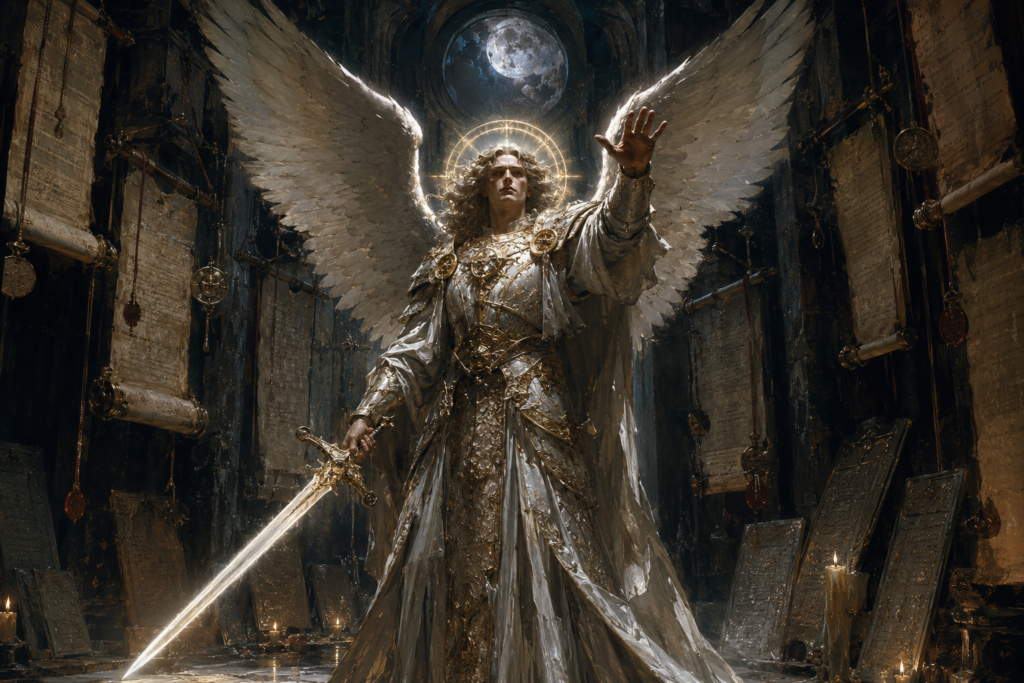 Angel Malakhim: Celestial Messenger of Oath and Judgement