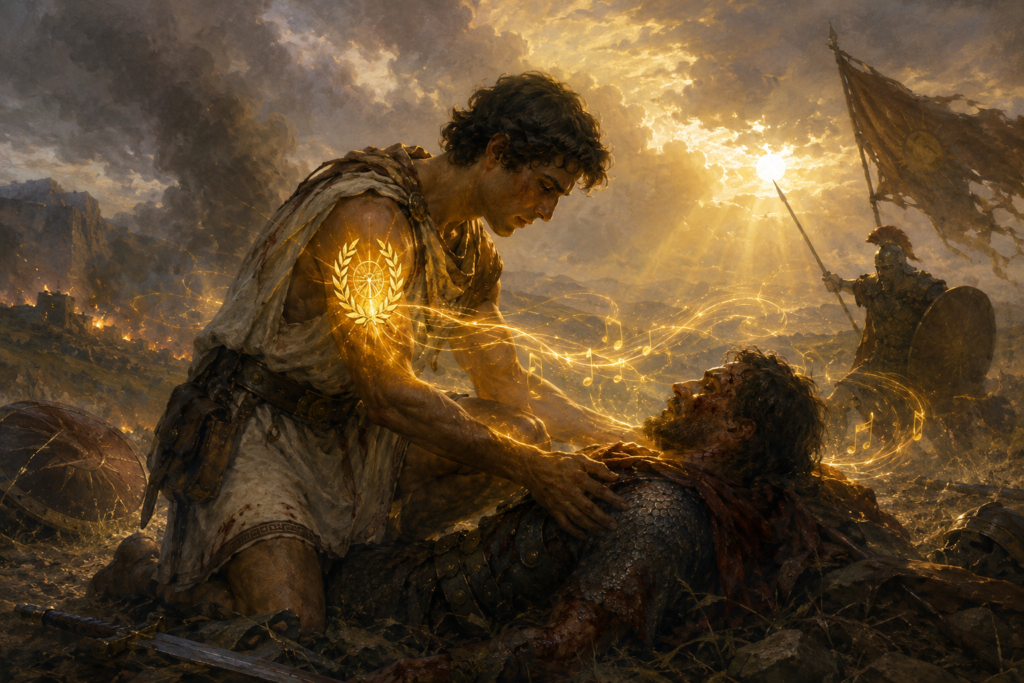 Mark of Apollo Spell: Sacred Sign of Divine Favour