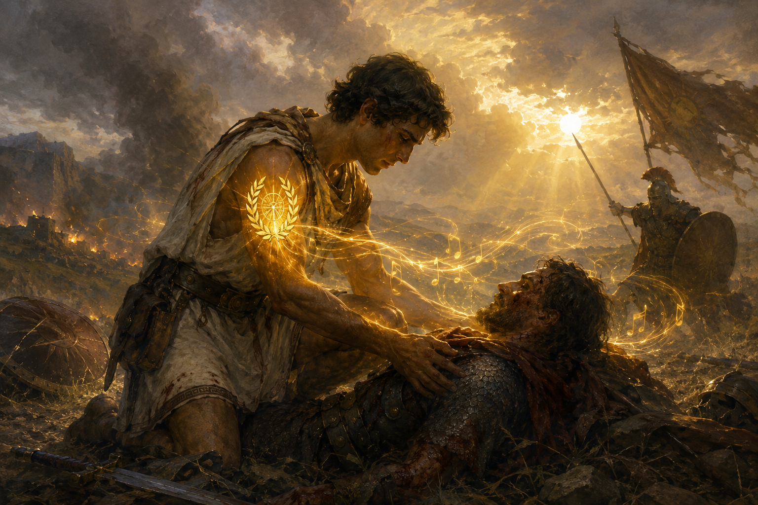Mark Of Apollo Spell: Sacred Sign Of Divine Favour Spell – RPG Rules ...