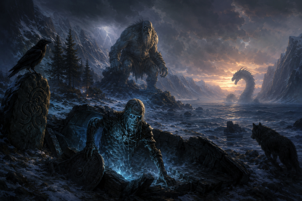 Midgard Bestiary — Norse Creatures, Giants, Trolls, Undead and Beasts