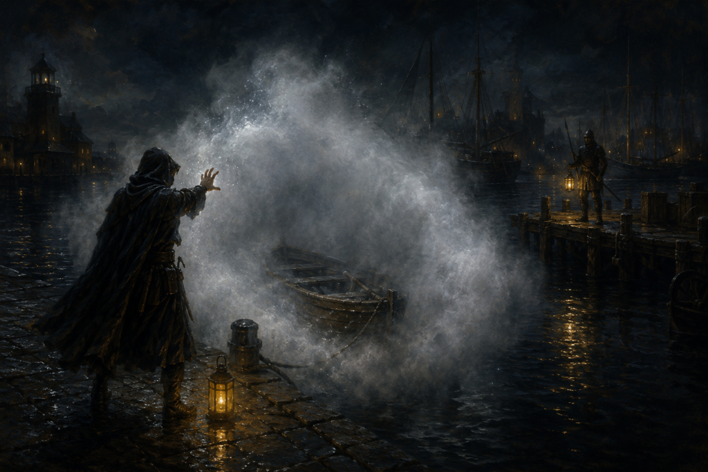 Obscuring Mist Spell: Defensive Fog, Concealment, and Battlefield Escape