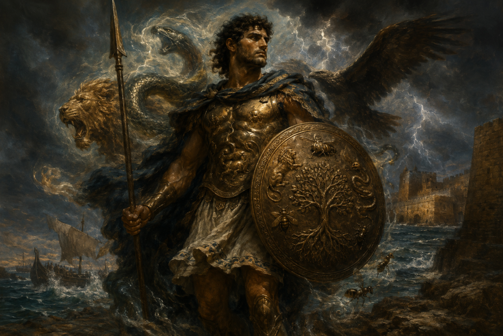 Periclymenus, Poseidon-Blooded Shapeshifter of Pylos