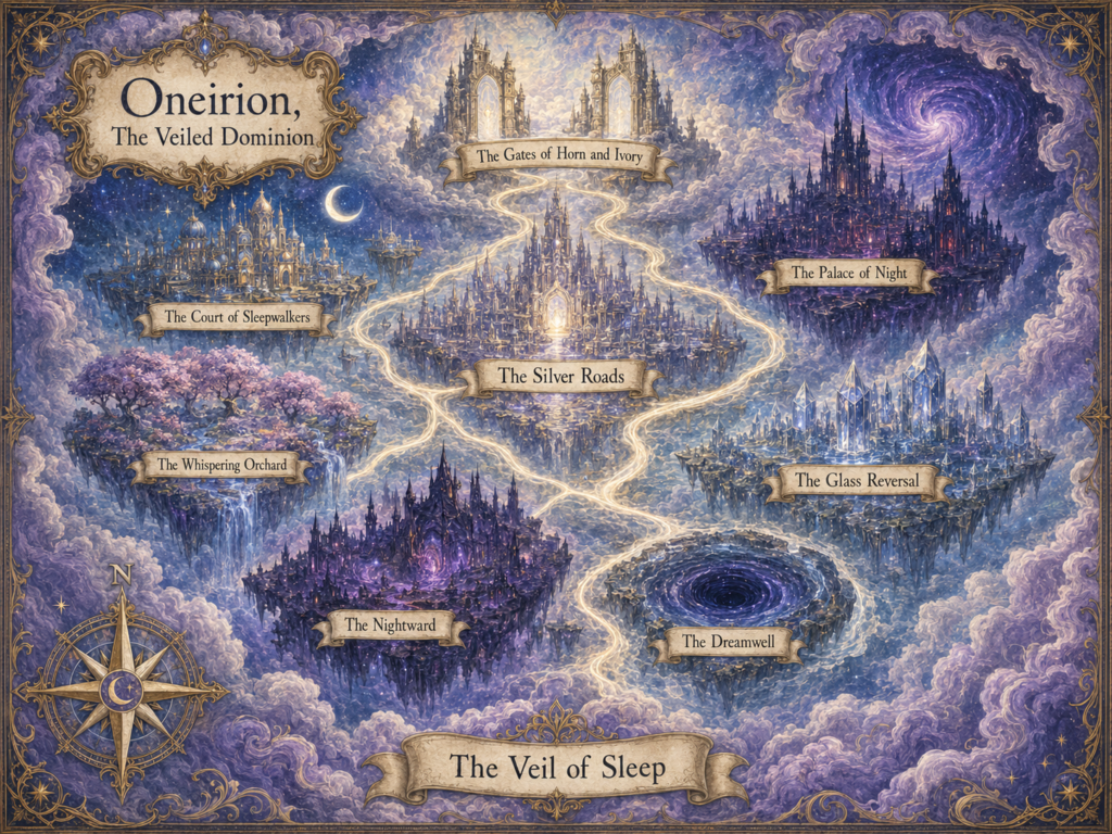Plane of Dreams, Oneirion, The Veiled Dominion