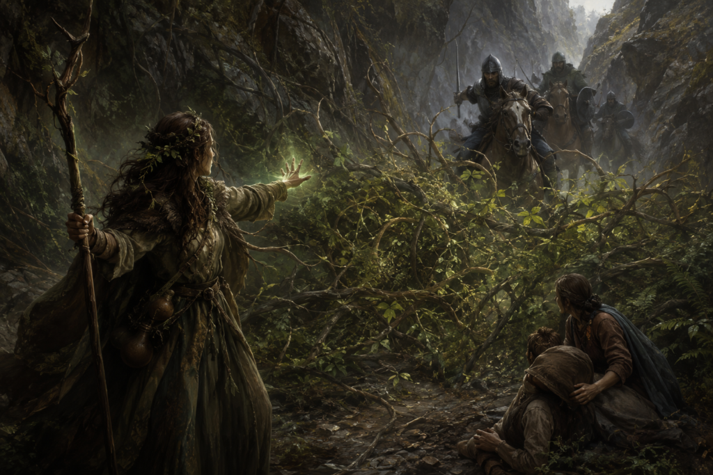 Plant Growth Spell: Overgrowth, Enrichment, and Living Terrain