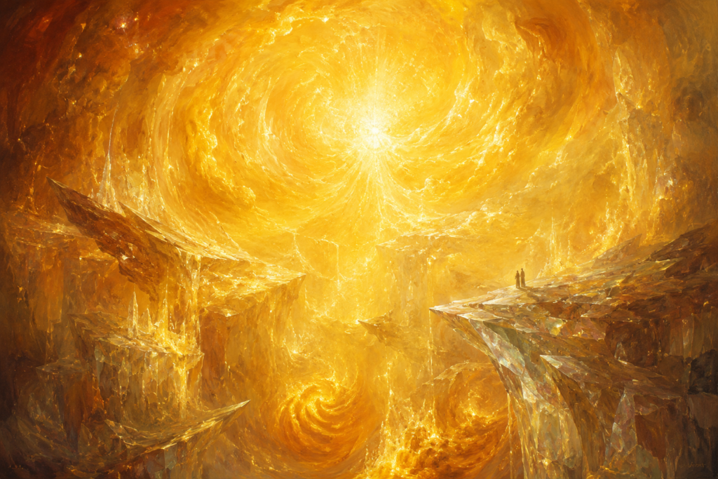 The Positive Energy Plane — Plane of Life Unbound and Burning Creation
