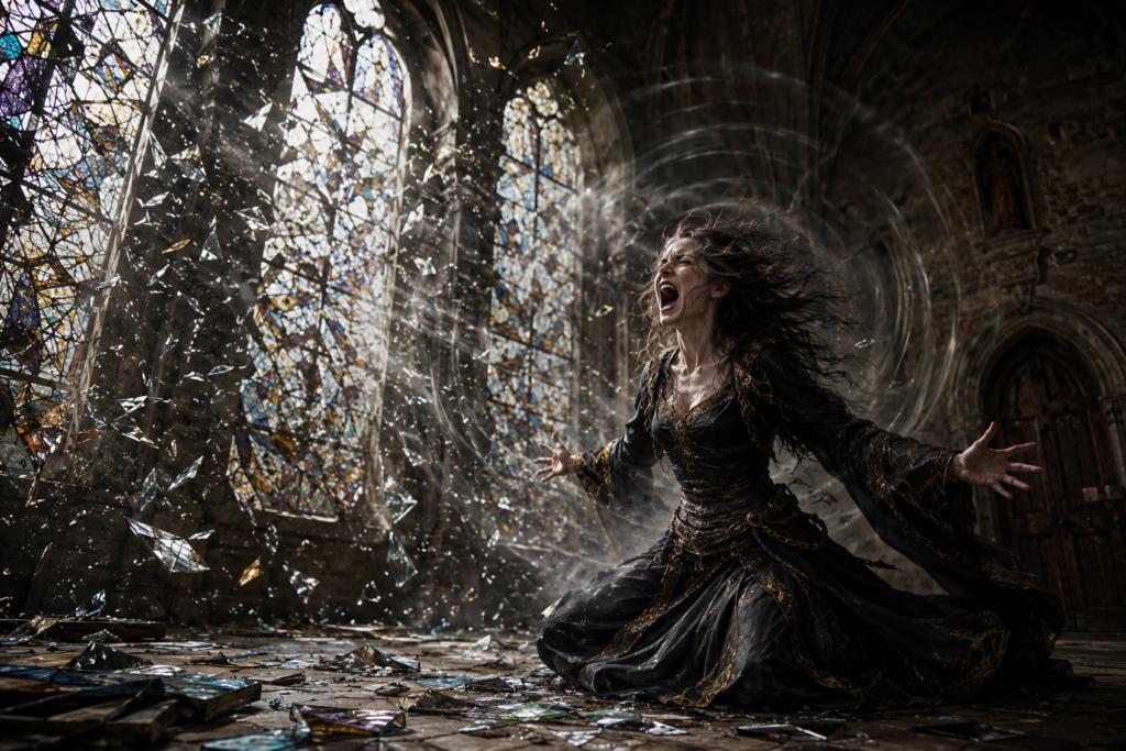 Primal Scream Spell – Sonic Fear Magic for  Dark Enchanters