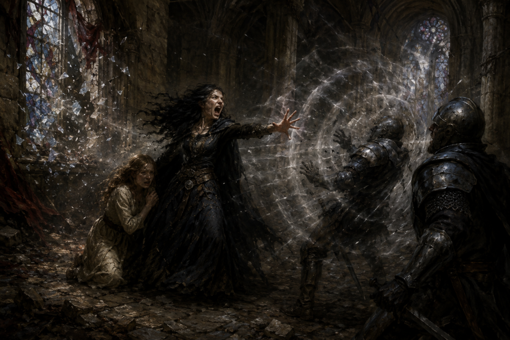 Primal Scream Spell – Sonic Fear Magic for  Dark Enchanters