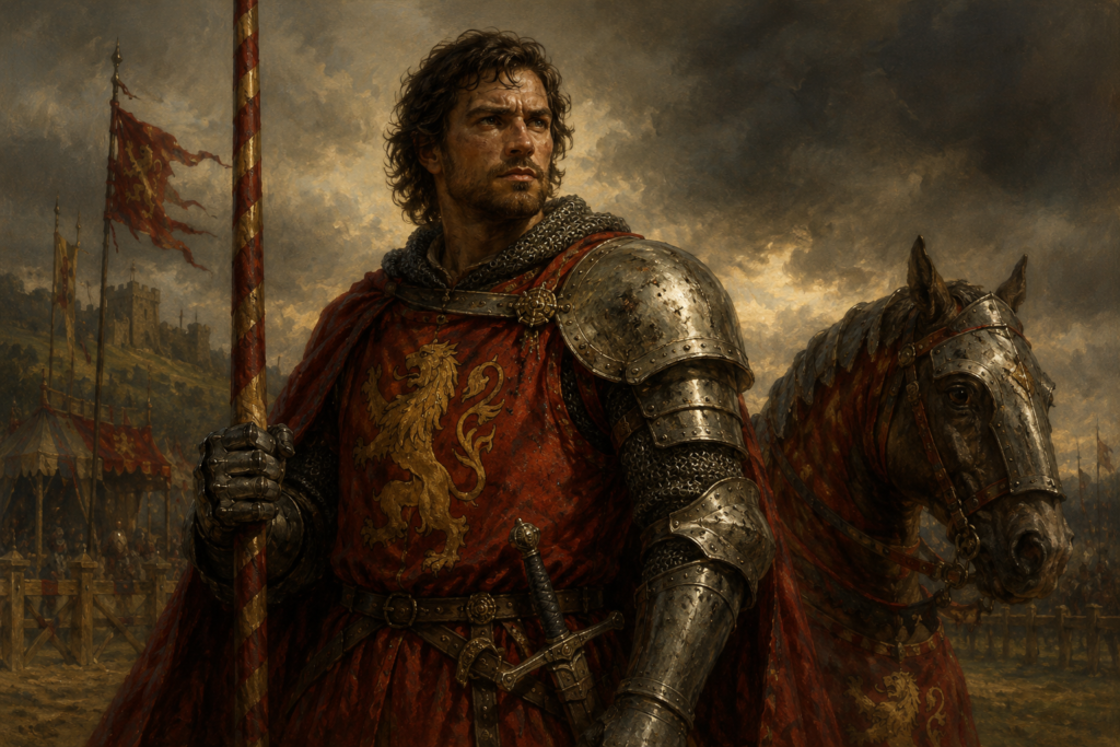 Sir Lamorak de Gales, 'The Gales Lion of the Round Table'