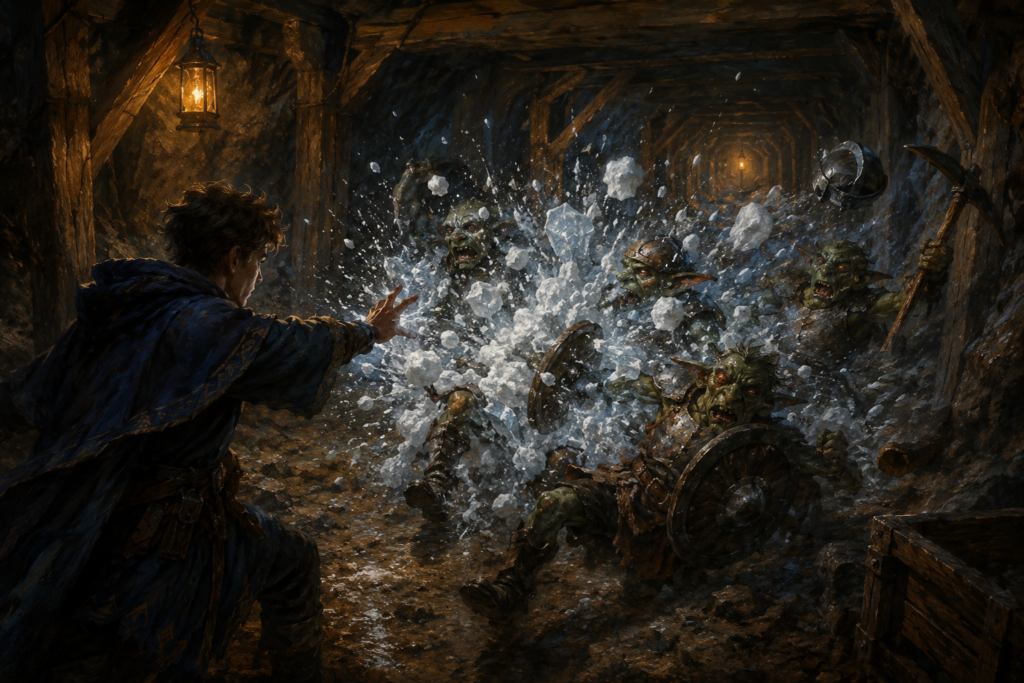 Snowball Swarm Spell: The White Volley of Winter’s Arcana