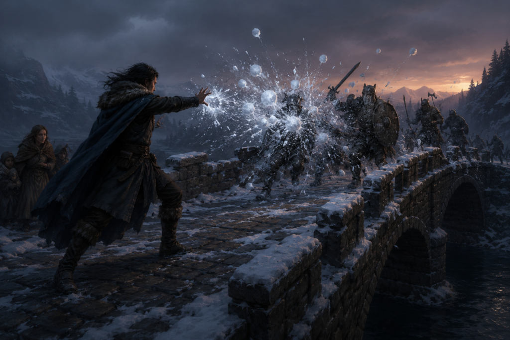 Snowball Swarm Spell: The White Volley of Winter’s Arcana