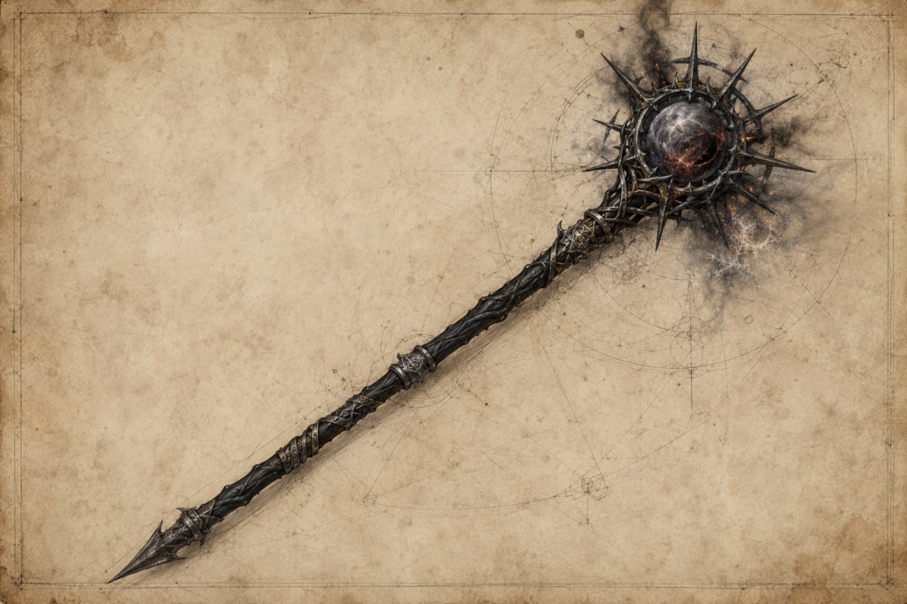 Staff of the Warlock – Legendary Warlock Magic Item