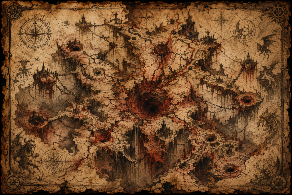 The Abyss — Infinite Demon Plane of Chaos and Ruin