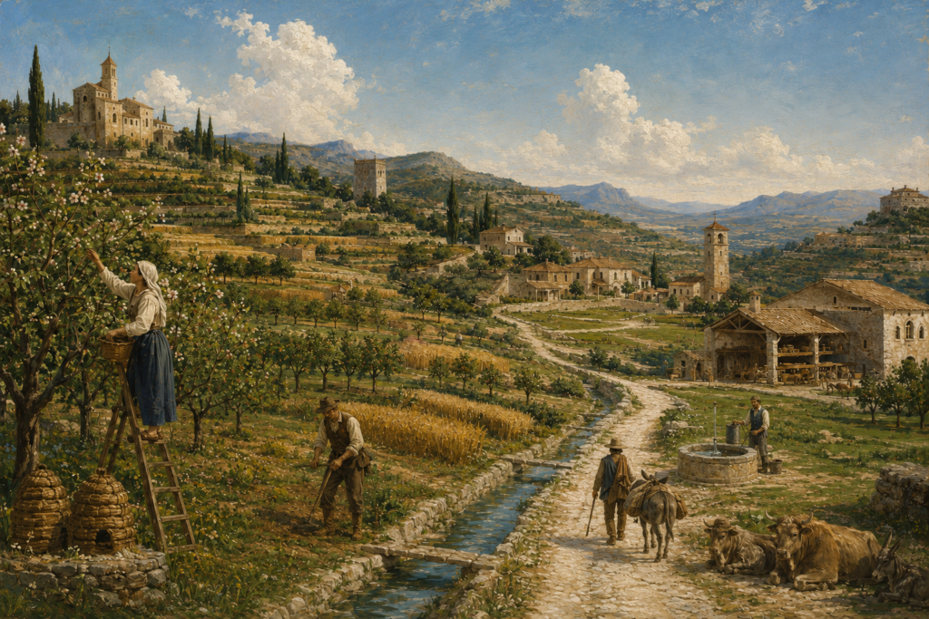 Arcadia — The Peaceable Kingdoms of Ordered Harmony