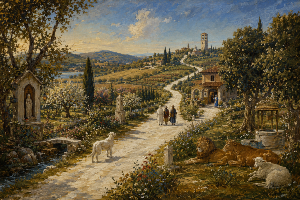 Arcadia — The Peaceable Kingdoms of Ordered Harmony