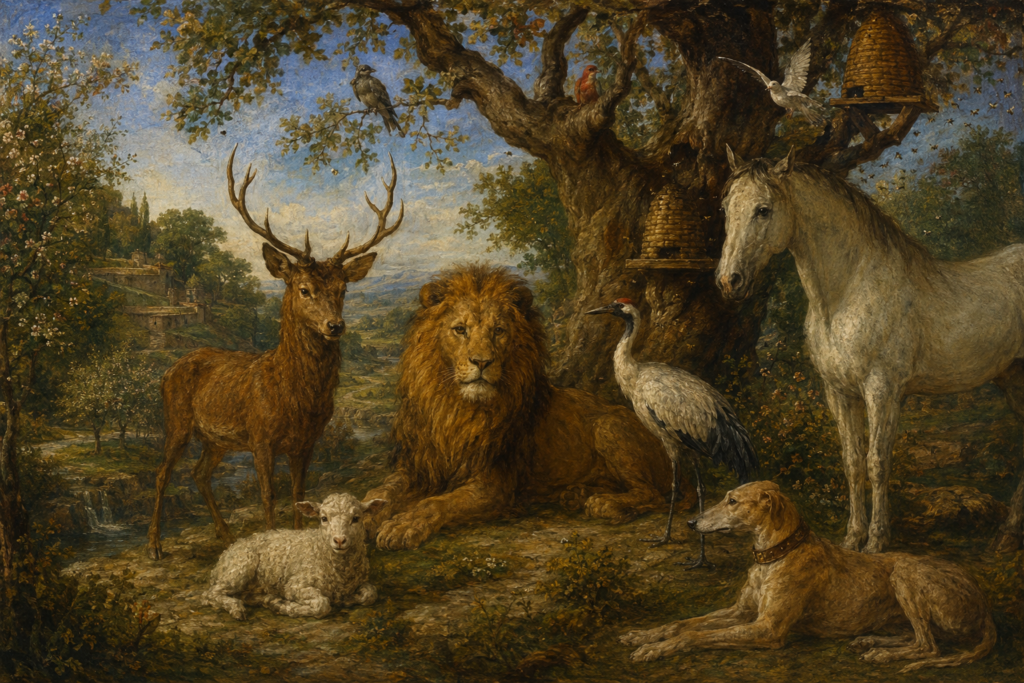 Arcadia — The Peaceable Kingdoms of Ordered Harmony