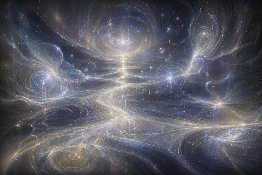 Astral Plane — Silver Expanse of Thought and Reflection