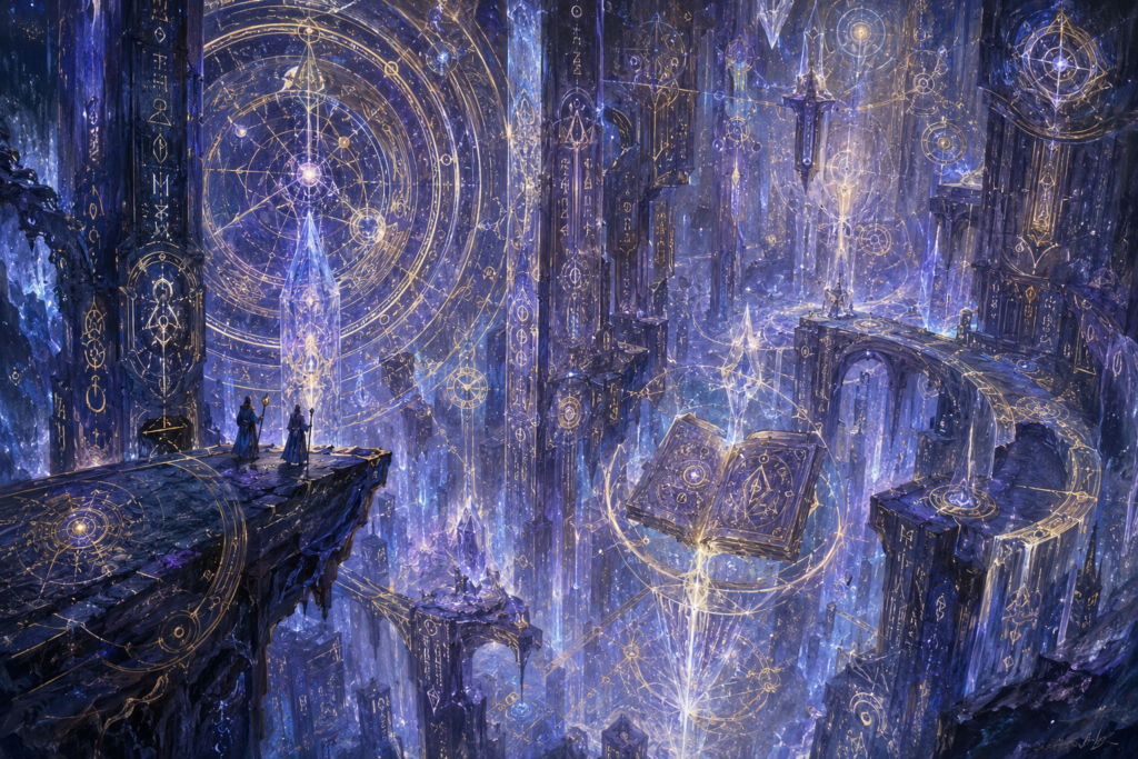 Astral Plane — Silver Expanse of Thought and Reflection
