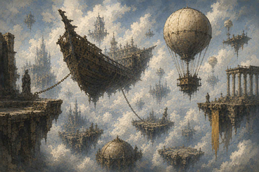 Elemental Plane of Air — Infinite Sky of Breath, Wind and Storm