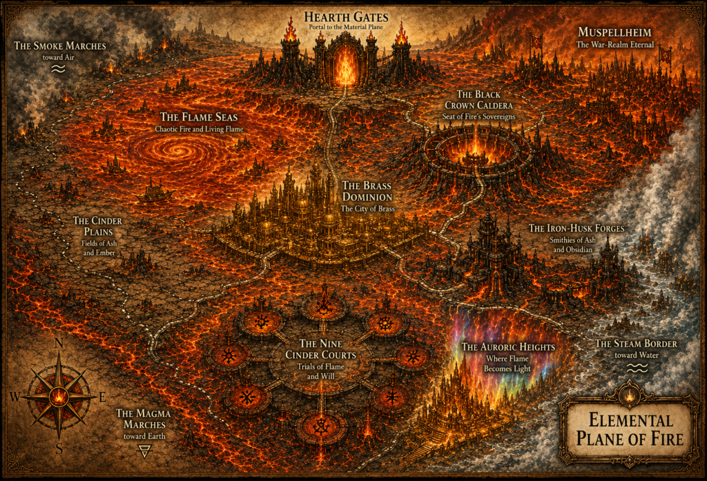 Elemental Plane of Fire 16