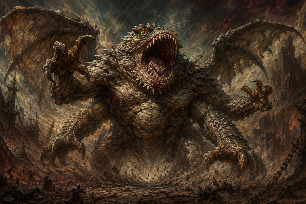 Demodand, Squamous, the Tarterian Behemoth