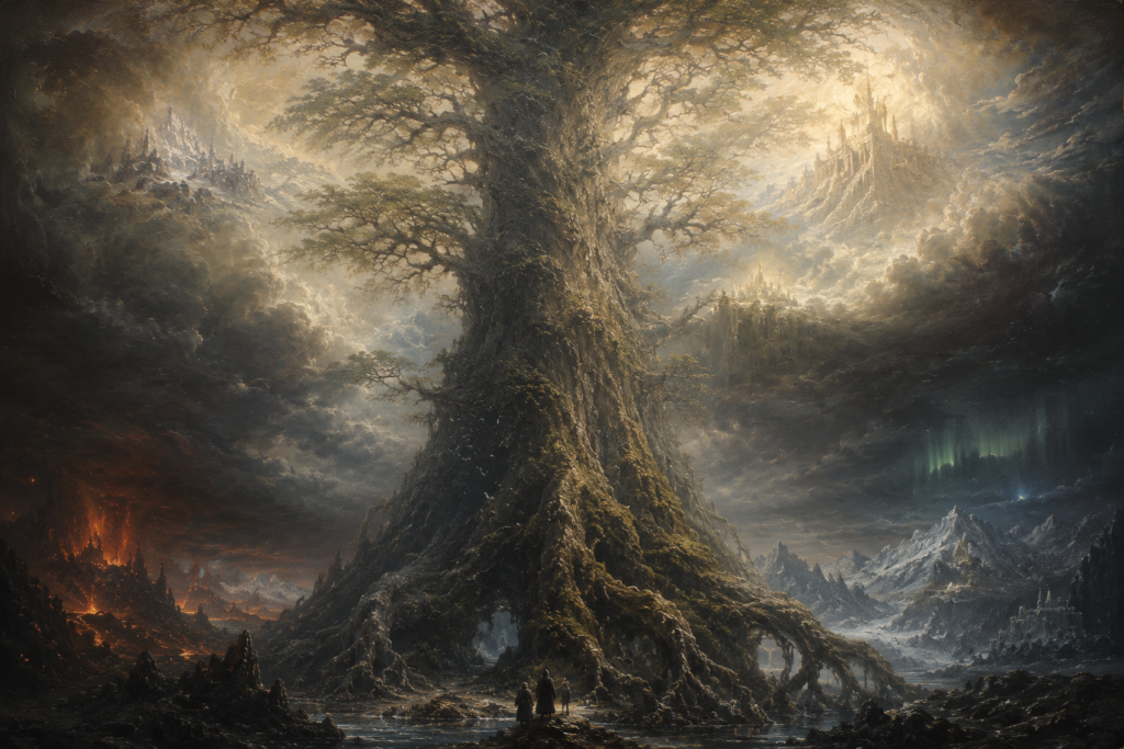 The Tree of Life — Yggdrasill | Transitive Plane of Roots and Worlds