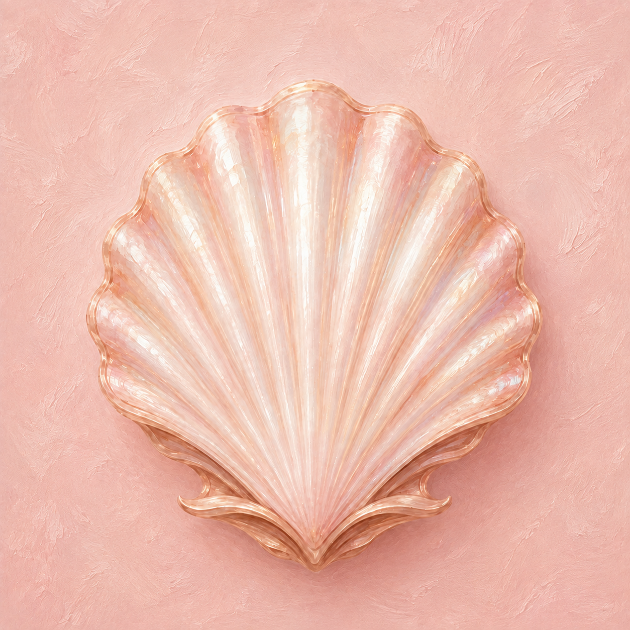 Sacred shell divine symbol of Aphrodite, Hellenic goddess of love and beauty