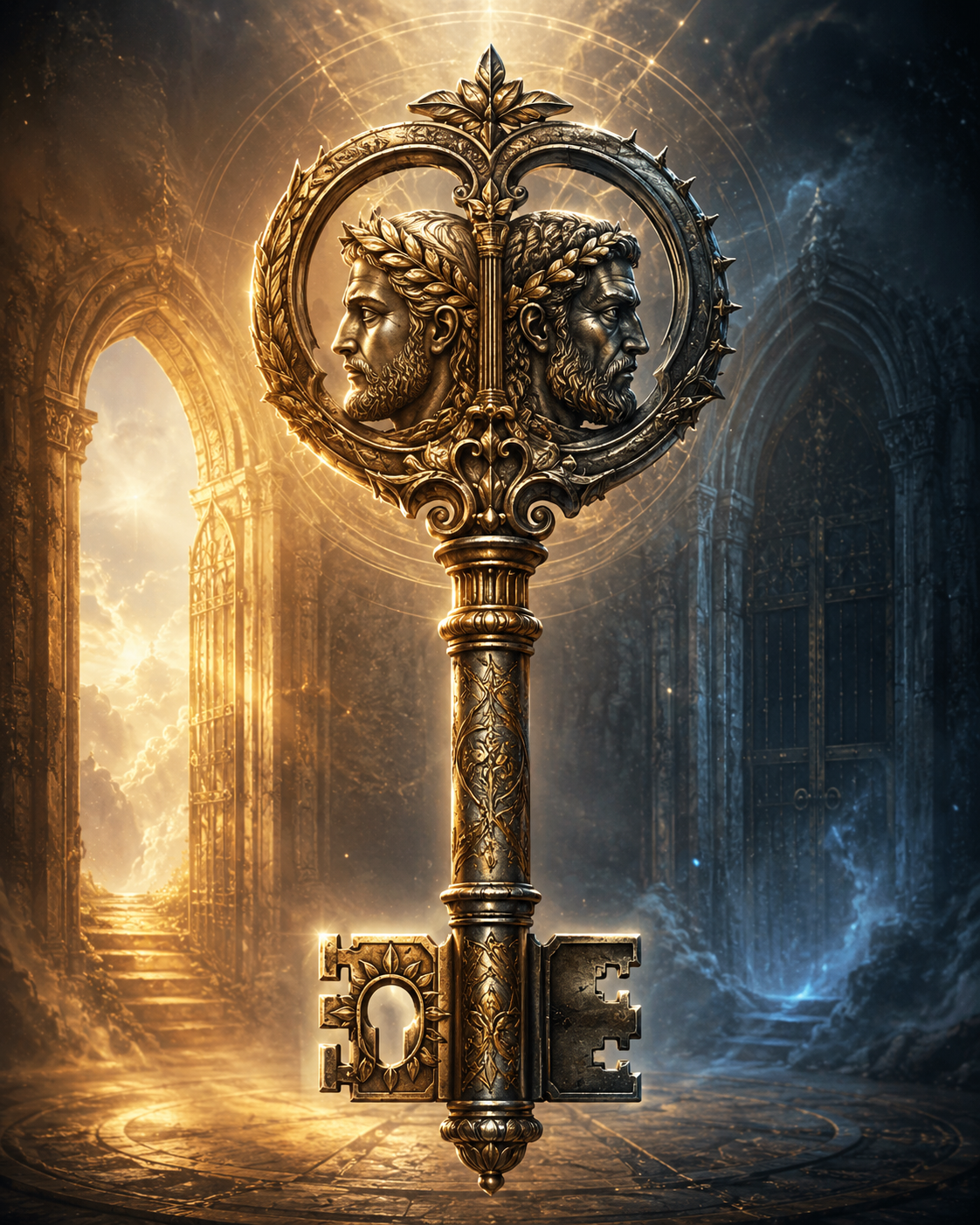 The Key of Janus, divine artifact of gates and thresholds