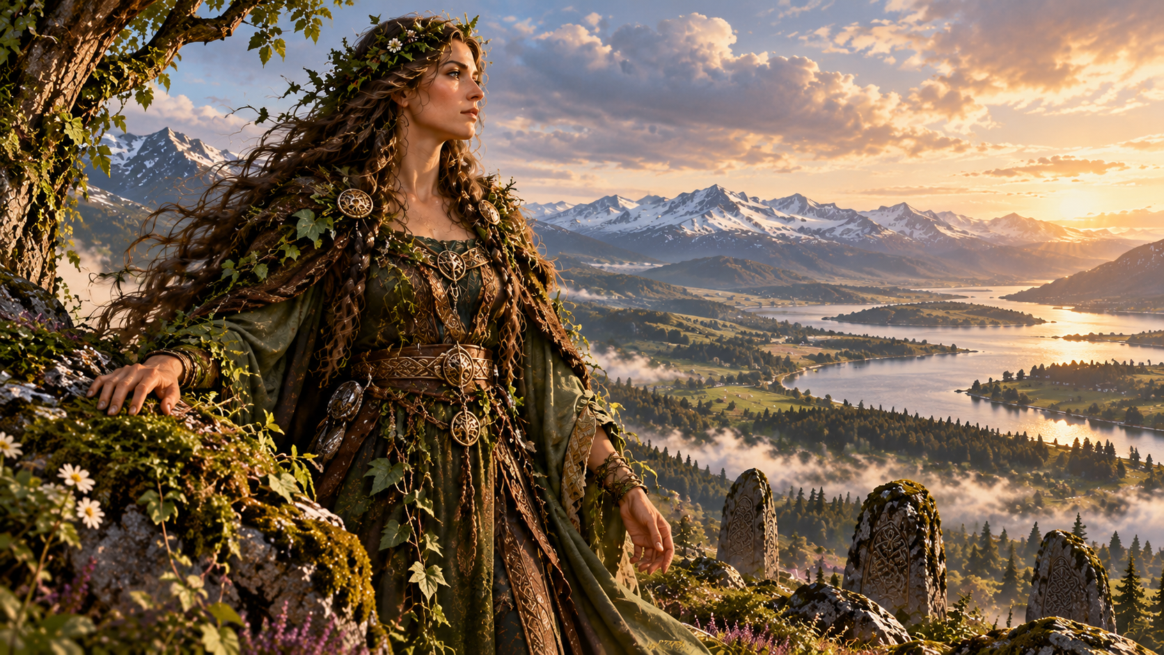 Jörð, the Earth personified and mother of Thor