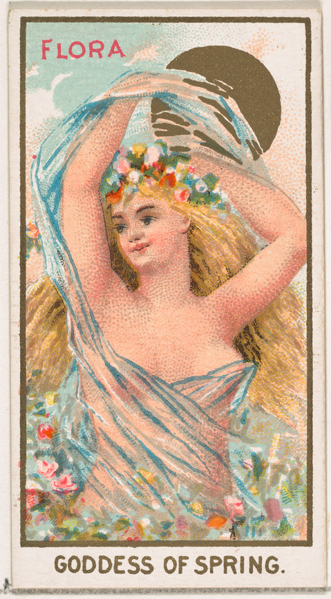 Flora, Roman goddess of flowers, spring and blossoming