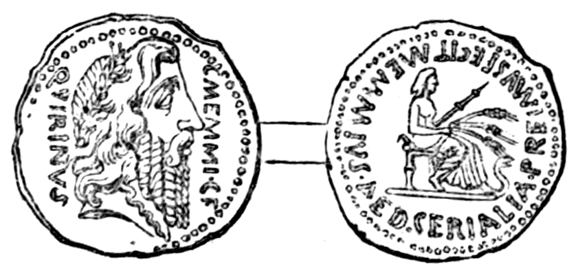 Quirinus, ancient Roman god of the civic community and later deified Romulus tradition