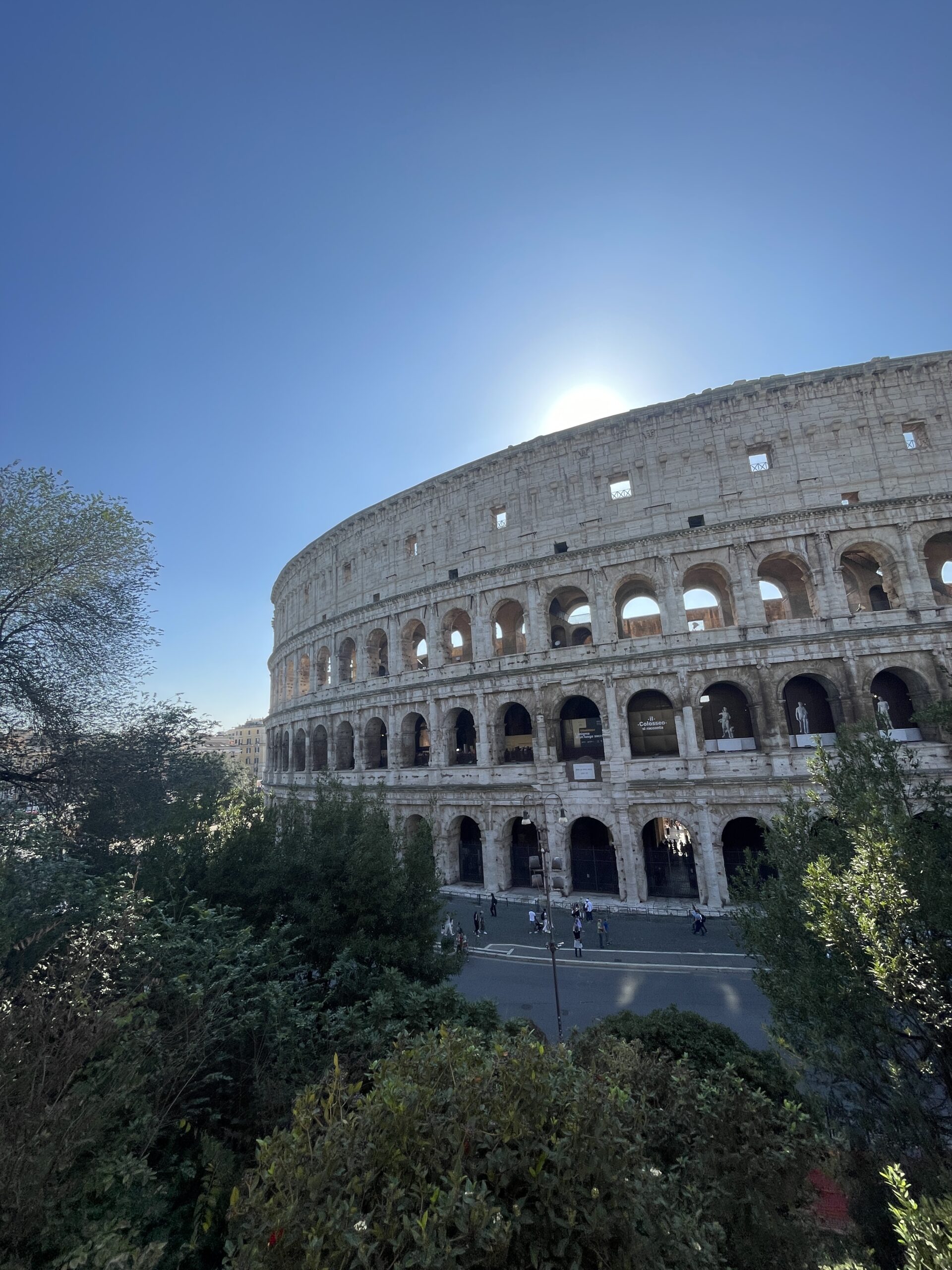 The Colosseum in Rome, a monumental relic of imperial rule