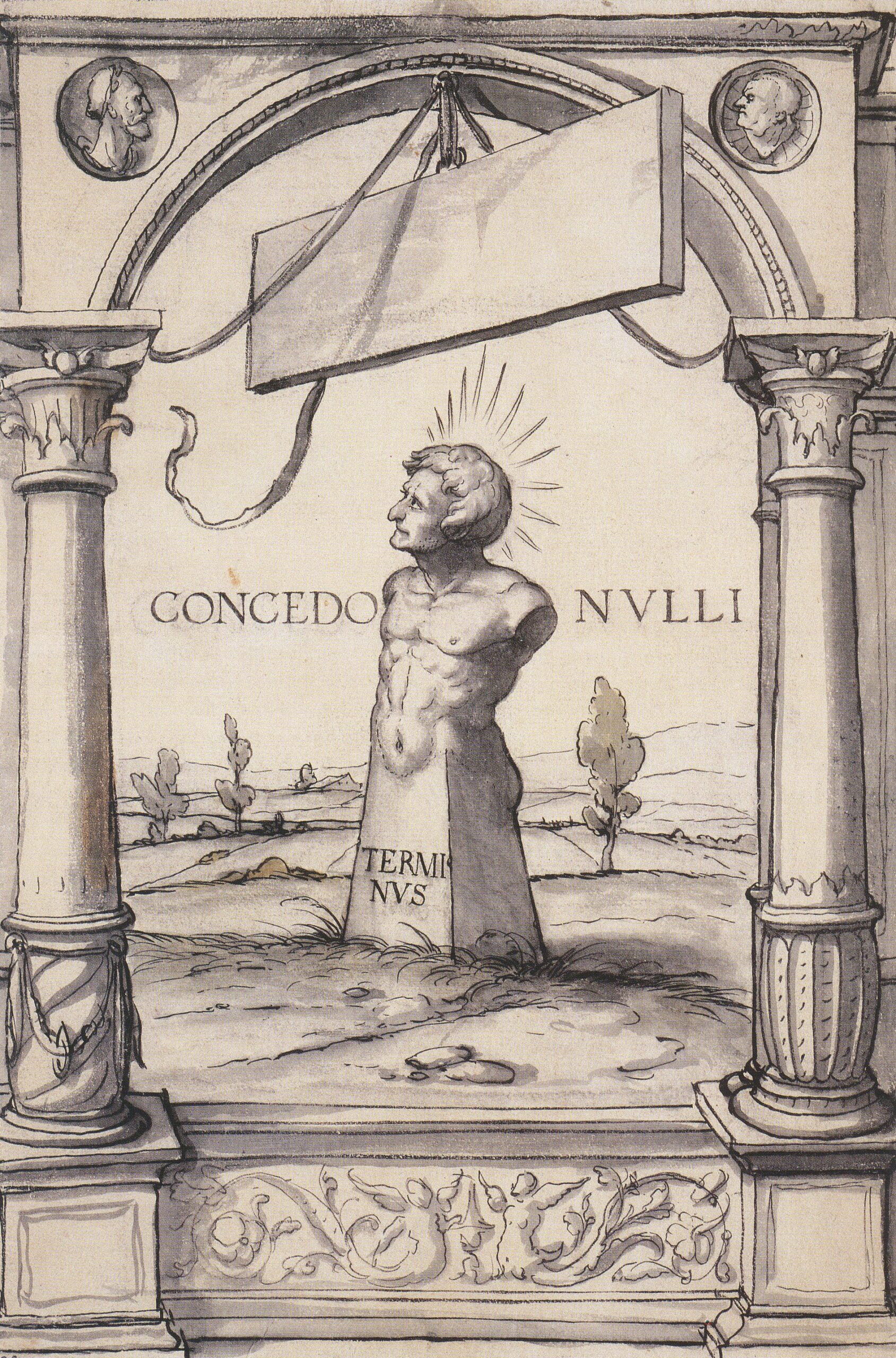 Terminus, Roman god of boundaries and sacred boundary stones