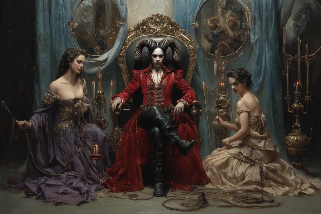 Demon, Socothbenoth, "The Whisperer Behind the Veil, Lord of Forbidden Pleasures, Prince of Subtle Depravity."
