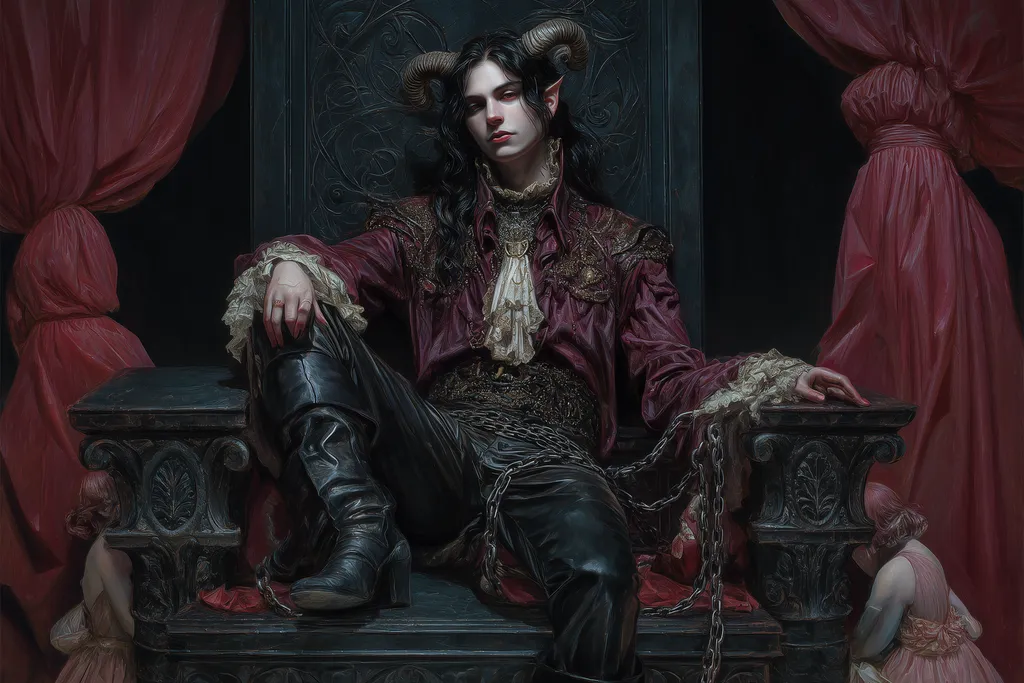 Demon, Socothbenoth, "The Whisperer Behind the Veil, Lord of Forbidden Pleasures, Prince of Subtle Depravity."