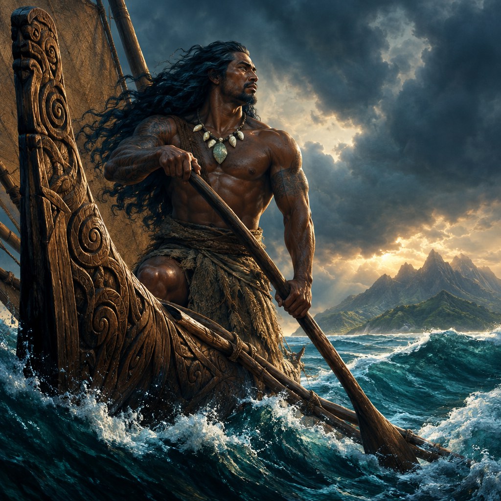 Tangaroa, Māori atua of the sea and living waters