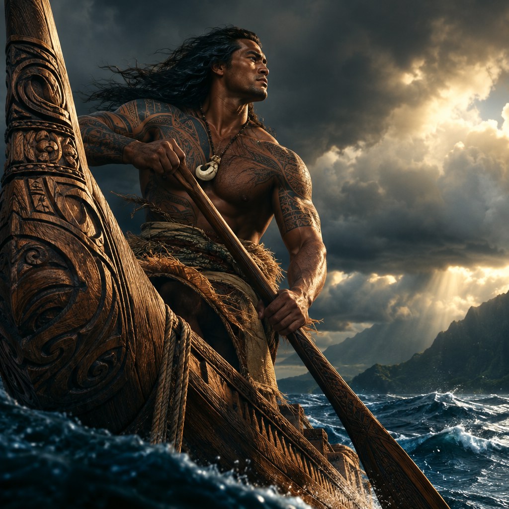 Tangaroa, Māori atua of the sea and living waters