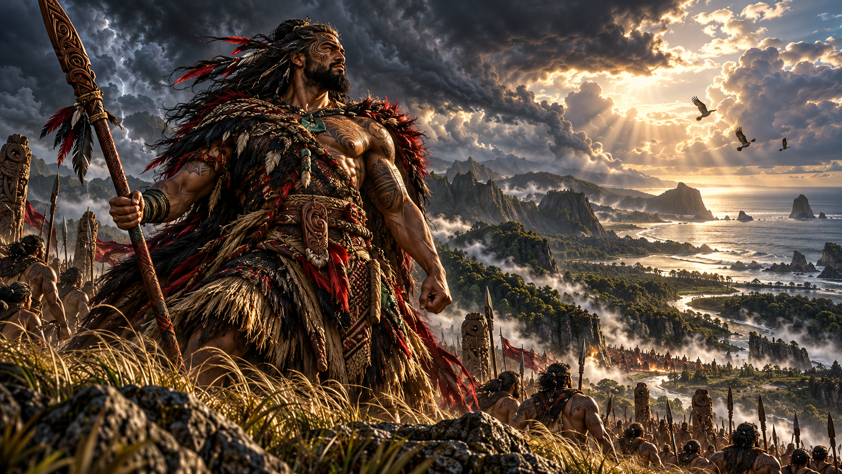 Tūmatauenga, Māori atua of war and humankind